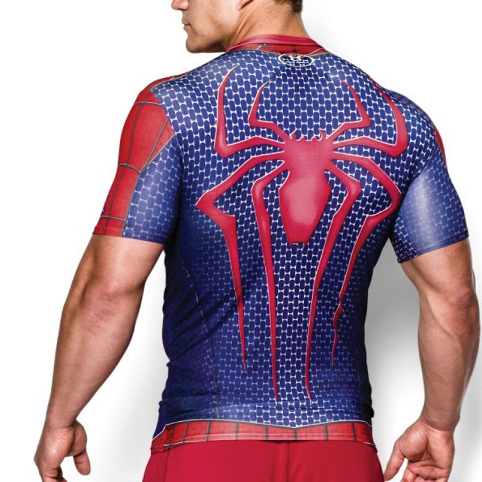 under armour spiderman shirt