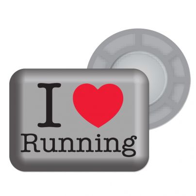 Rademakers Bibbit I Love Running grijs