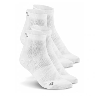 Craft sokken 2-pack Stay Cool Mid white uni