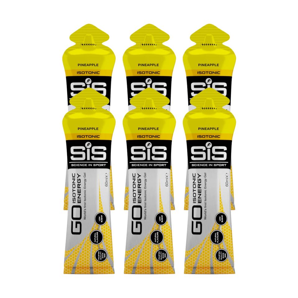 SIS Go Isotonic Energy Pineapple Gel 60ml 6 stuks (foto 1)