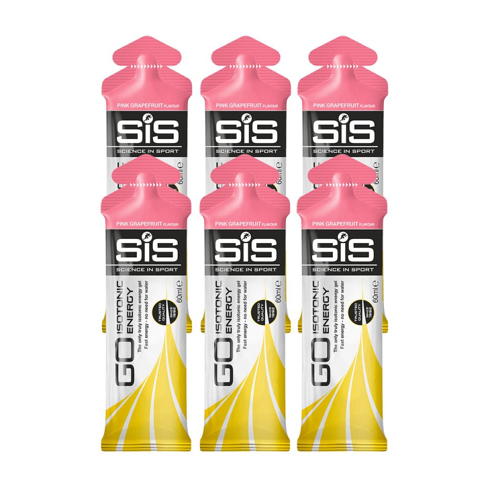 SIS Go Isotonic Energy Grapefruit Gel 60ml 6 stuks (foto 1)