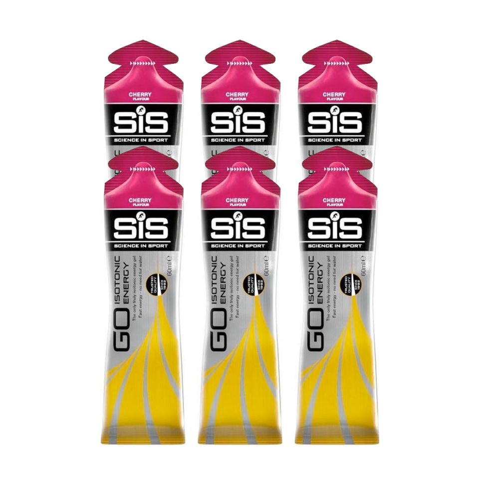 SIS Go Isotonic Energy Cherry Gel 60ml 6 stuks (foto 1)