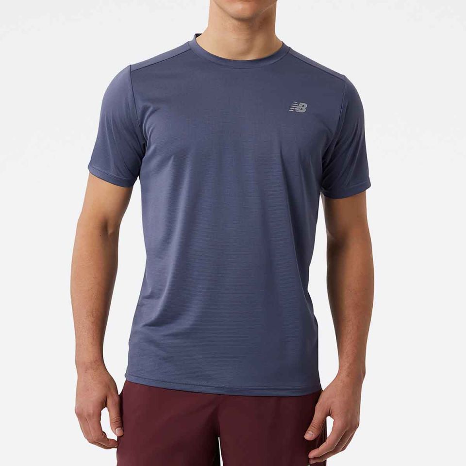 New Balance shirt korte mouw Core Run Heren (foto 1)