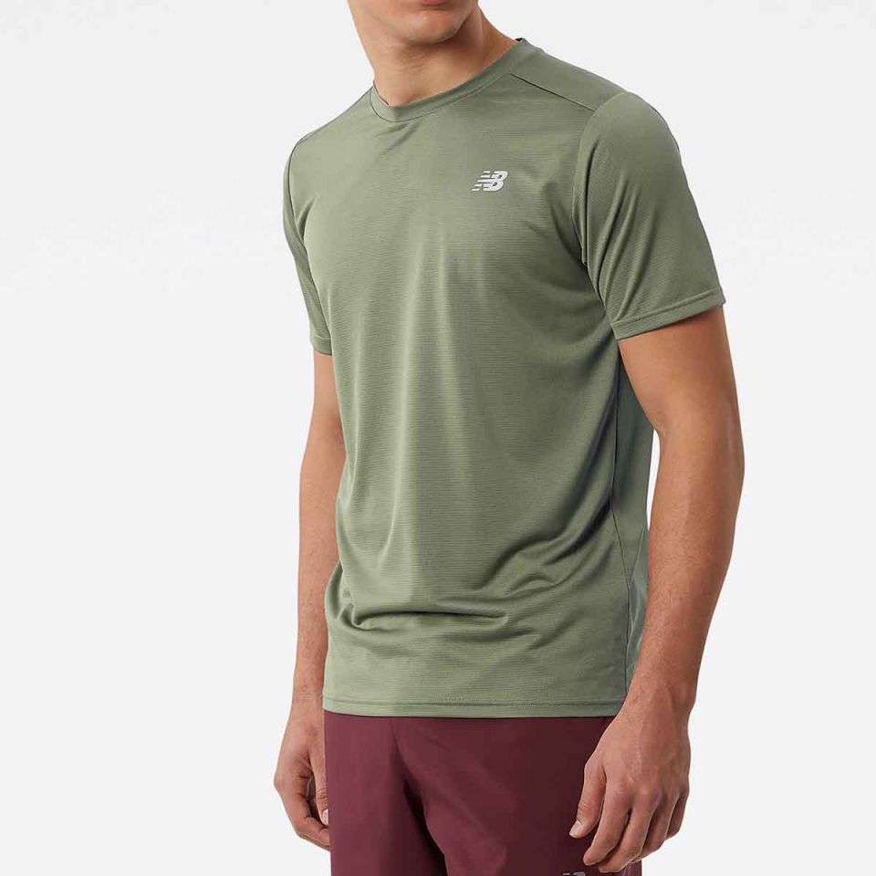 New Balance shirt korte mouw Core Run Heren (foto 4)