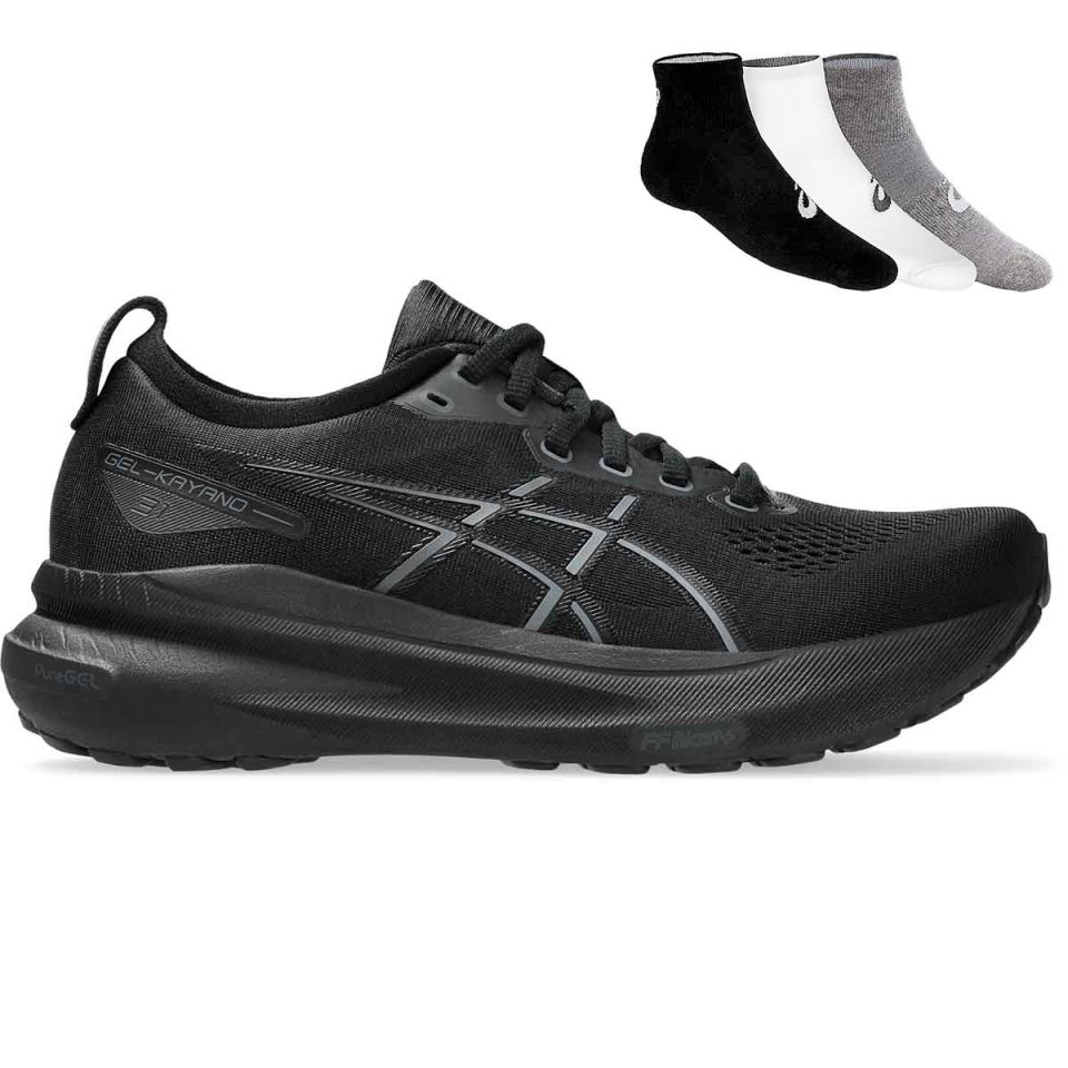 Asics Gel Kayano 31 + gratis Asics 3-pack sokken Dames (foto 1)