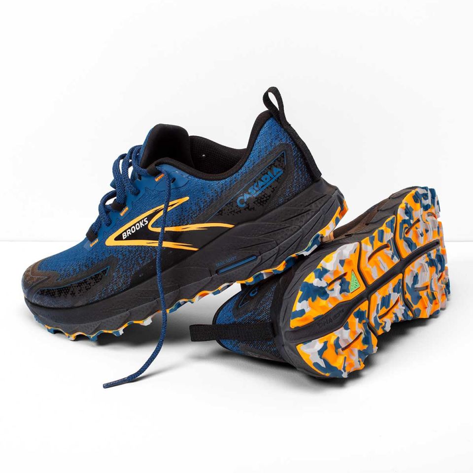 Brooks Cascadia 18 + Gratis NATHAN heupband 5k Pak Heren (foto 4)