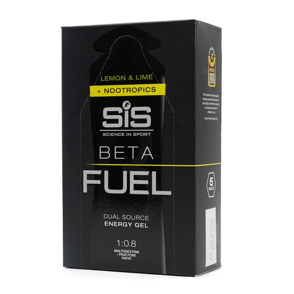 SIS Beta Fuel Energy Gel Lemon & Lime + Nootropics 60ml (6 st.) (foto 1)