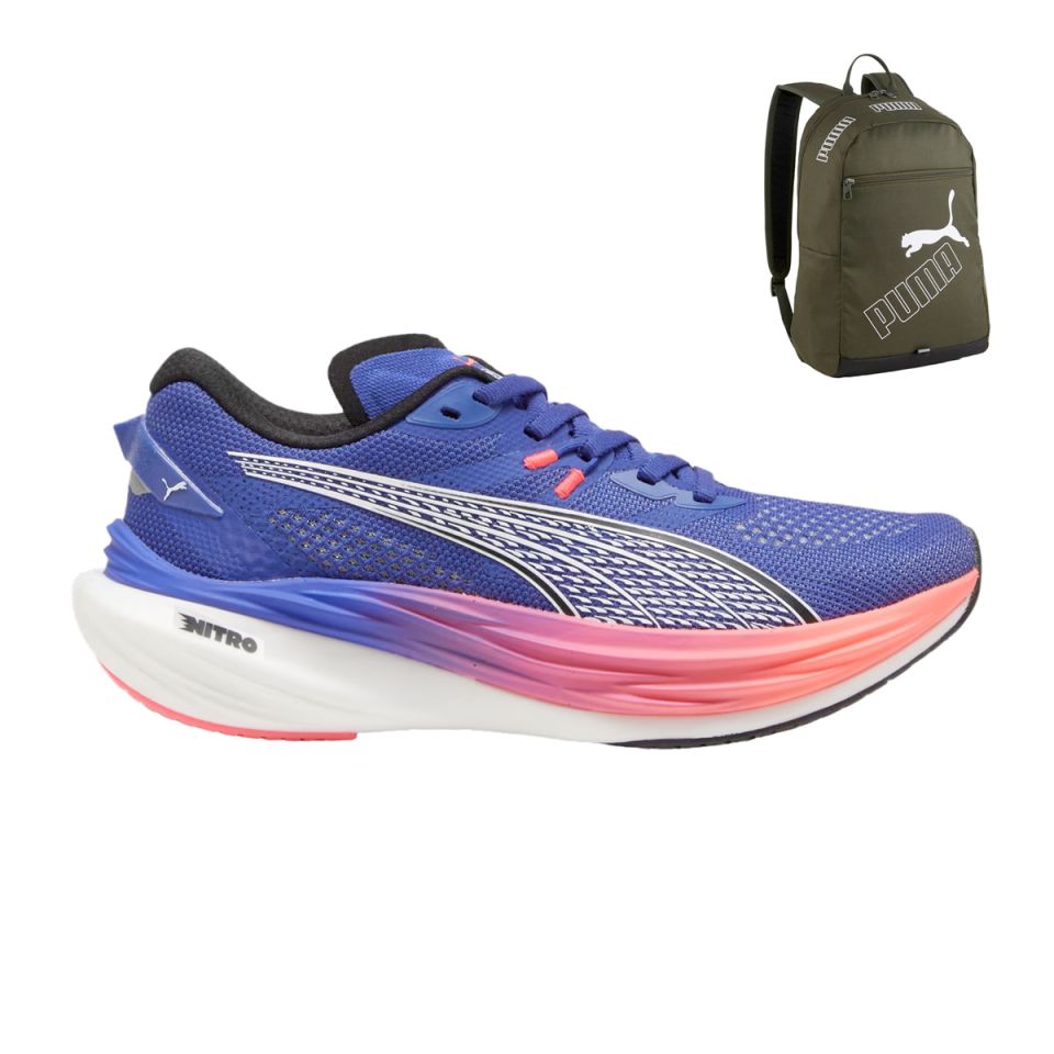 Puma Deviate Nitro 3 + Gratis Puma Rugzak Heren (foto 1)