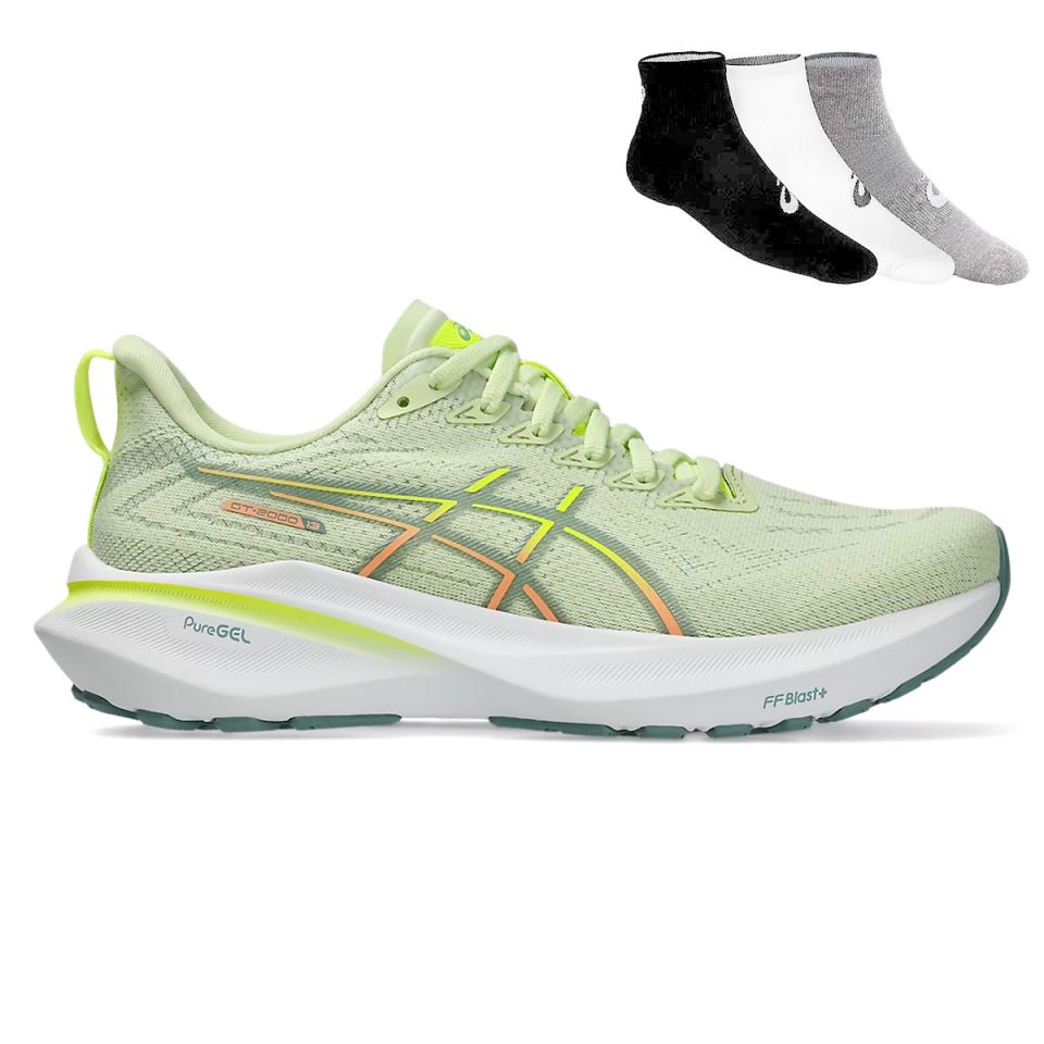 Asics Gel GT-2000 13 + Gratis Asics 3-pack sokken Dames (foto 1)