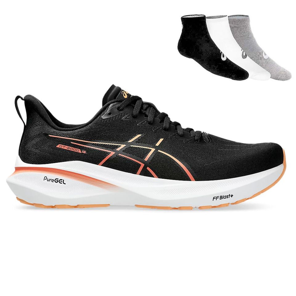 Asics Gel GT-2000 13 + gratis Asics 3-pack sokken Heren (foto 1)