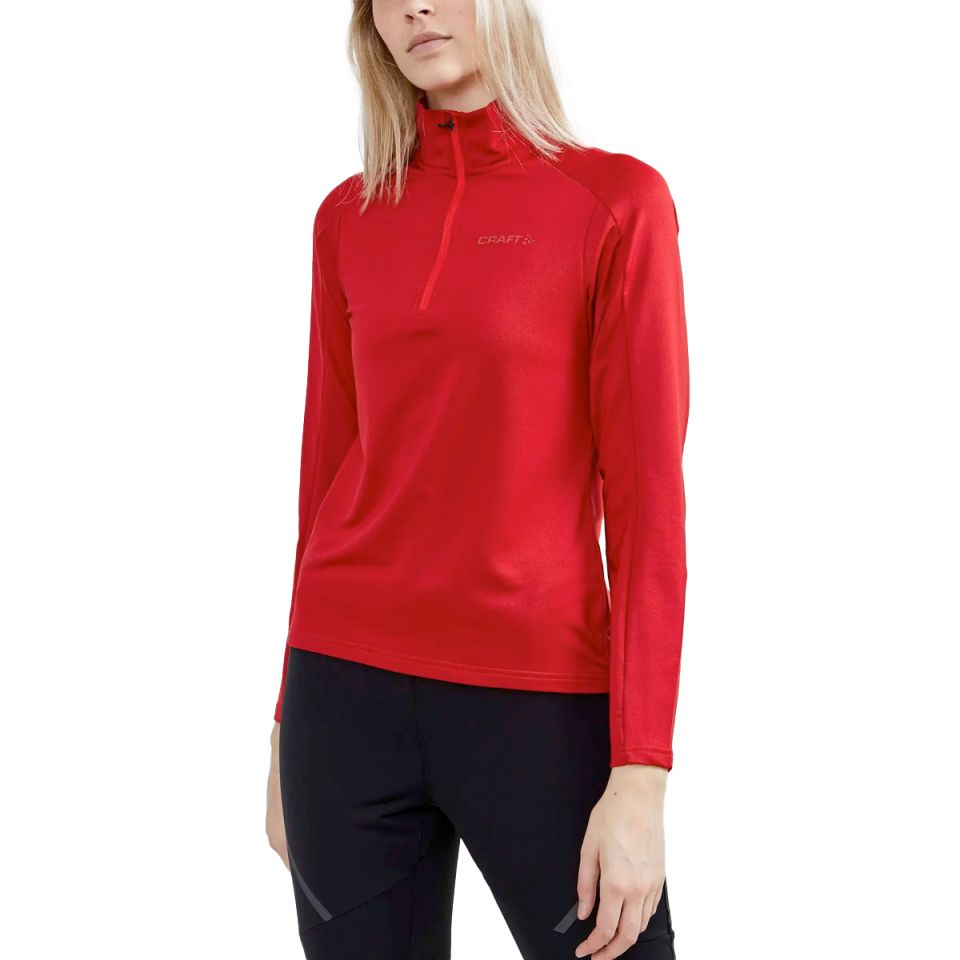 Craft shirt lange mouw 1/2 zip Winter Core Dames (foto 1)