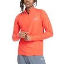 New Balance shirt lange mouw 1/4 zip Space Dye