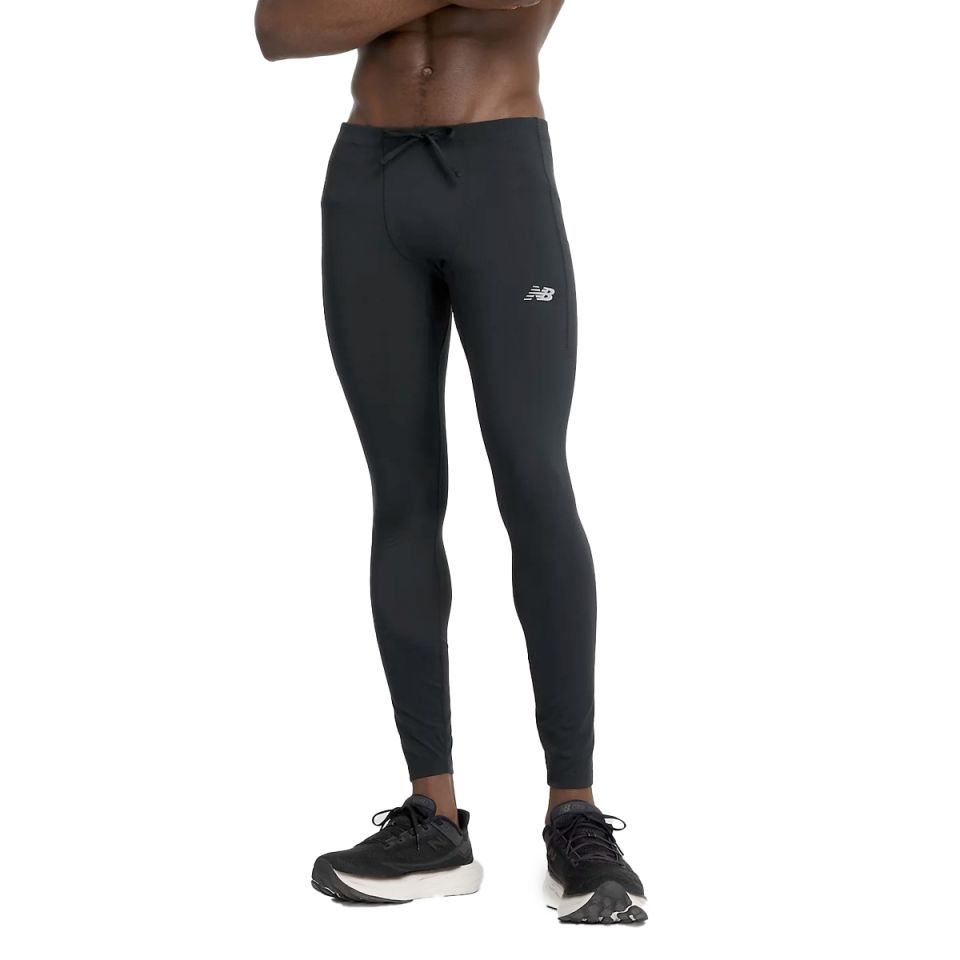 New Balance lange tight Sleek Pocket Heren (foto 1)