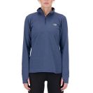 New Balance shirt lange mouw 1/4 zip Space Dye