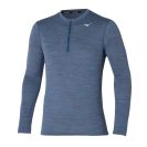 Mizuno shirt lange mouw 1/2 zip Impulse Core