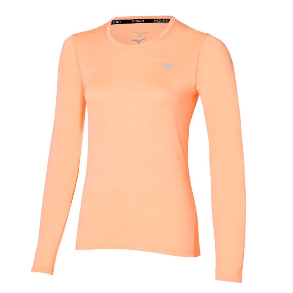 Mizuno shirt lange mouw Impulse Core Dames (foto 1)