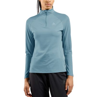 Odlo shirt lange mouw 1/2 zip Ceramiwarm Dames