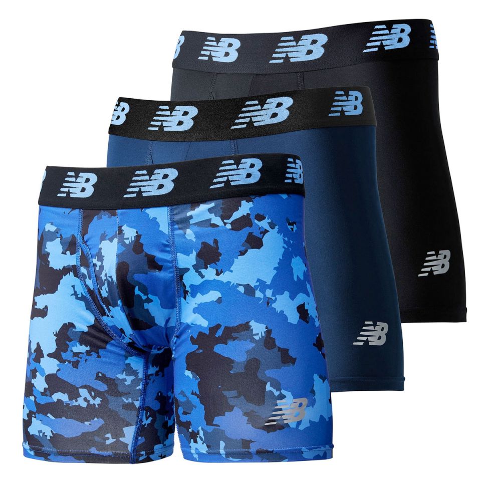 New Balance boxer Premium Performance 6-inch 3 stuks Heren (foto 1)