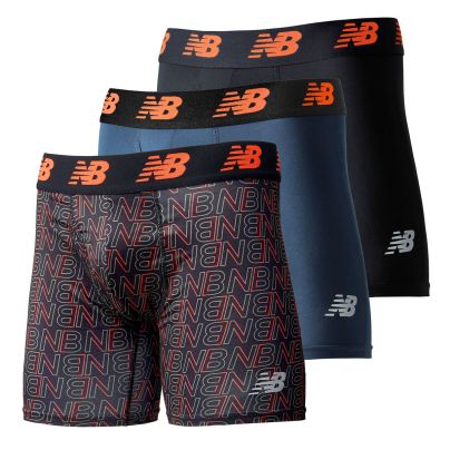 New Balance boxer Premium Performance 6-inch 3 stuks Heren