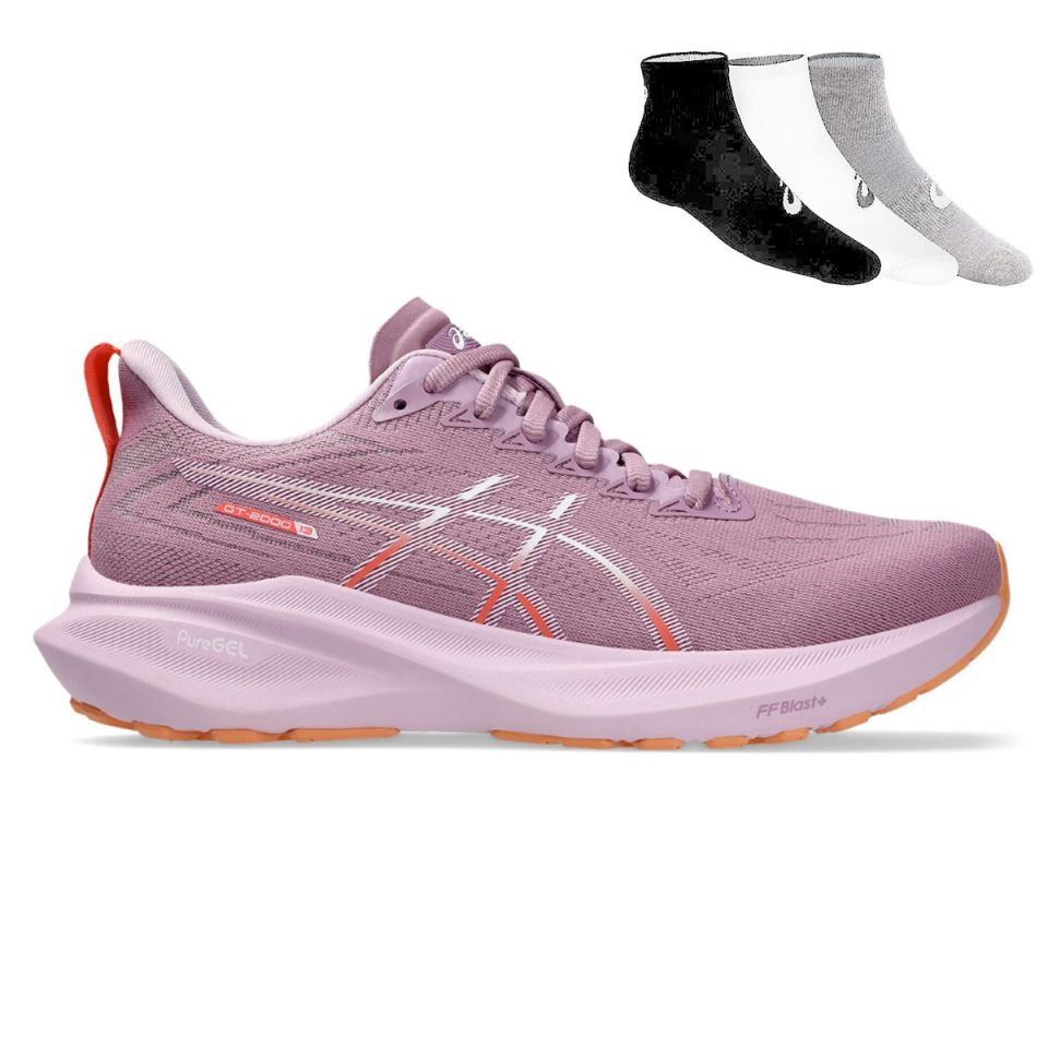 Asics Gel GT-2000 13 + Gratis Asics 3-pack sokken Dames (foto 1)