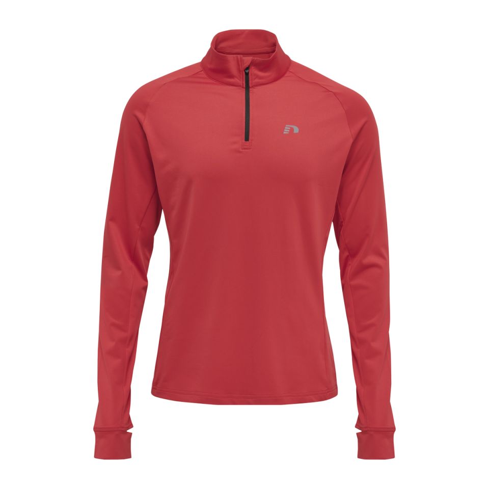 Newline shirt lange mouw 1/2 zip Core Heren (foto 1)