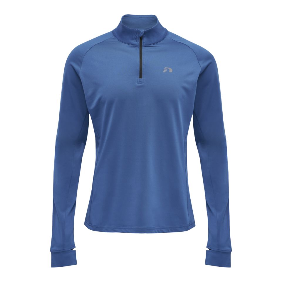 Newline shirt lange mouw 1/2 zip Core Heren (foto 1)