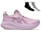 Asics Gel Nimbus 27 + Gratis Asics 3-pack sokken