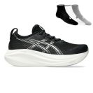 Asics Gel Nimbus 27 + Gratis Asics 3-pack sokken