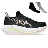 Asics Gel Nimbus 27 + Gratis Asics 3-pack sokken Dames (foto 1)