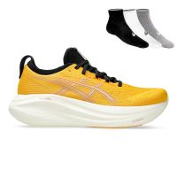 Asics Gel Nimbus 27 + Gratis Asics 3-pack sokken Heren (foto 1)