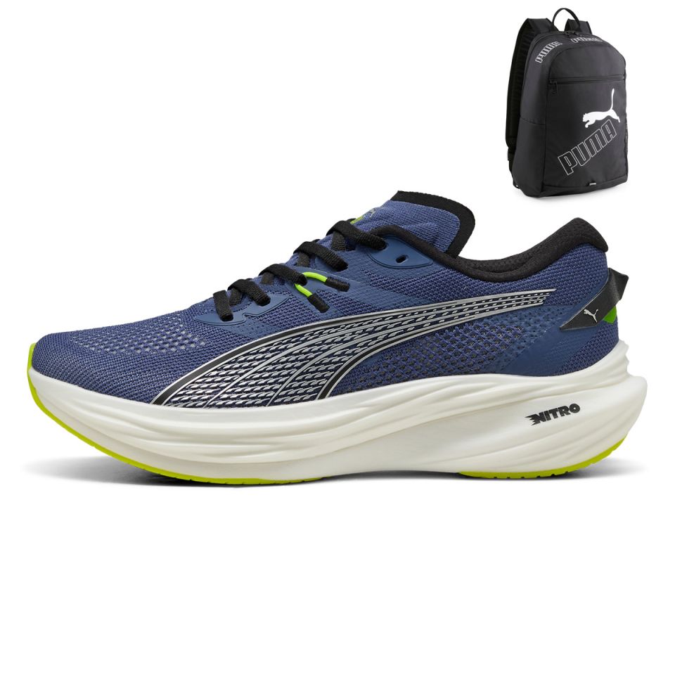 Puma Deviate Nitro 3 + Gratis Puma Rugzak (zwart) Heren (foto 1)