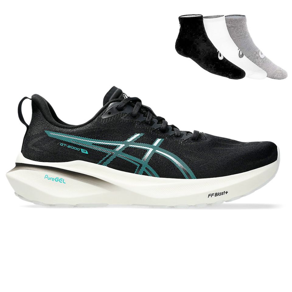 Asics Gel GT-2000 13 + Gratis Asics 3-pack sokken Heren (foto 1)