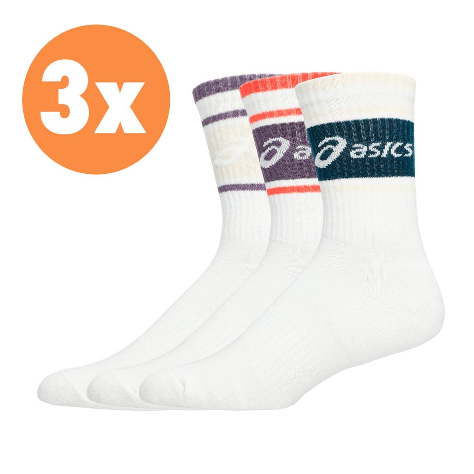 Asics sokken Logo Crew 3 paar (foto 1)