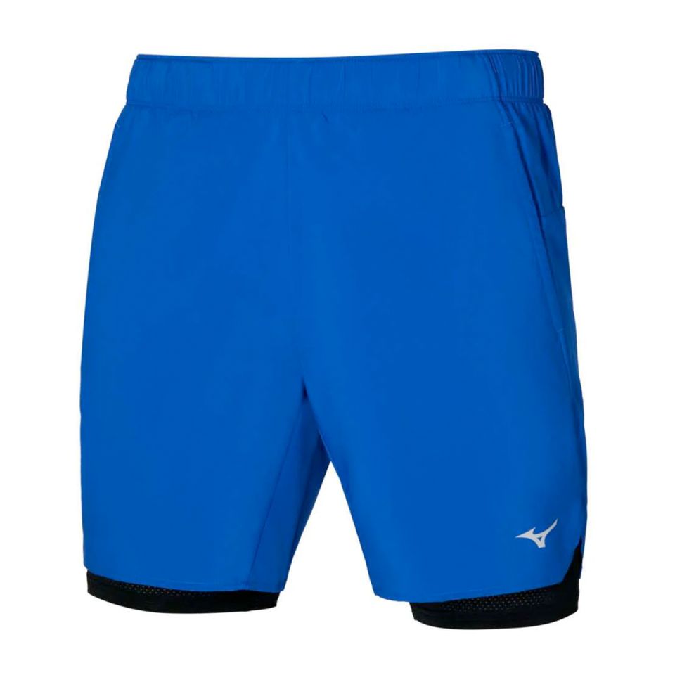 Mizuno short 2-in 1 Core Heren (foto 1)