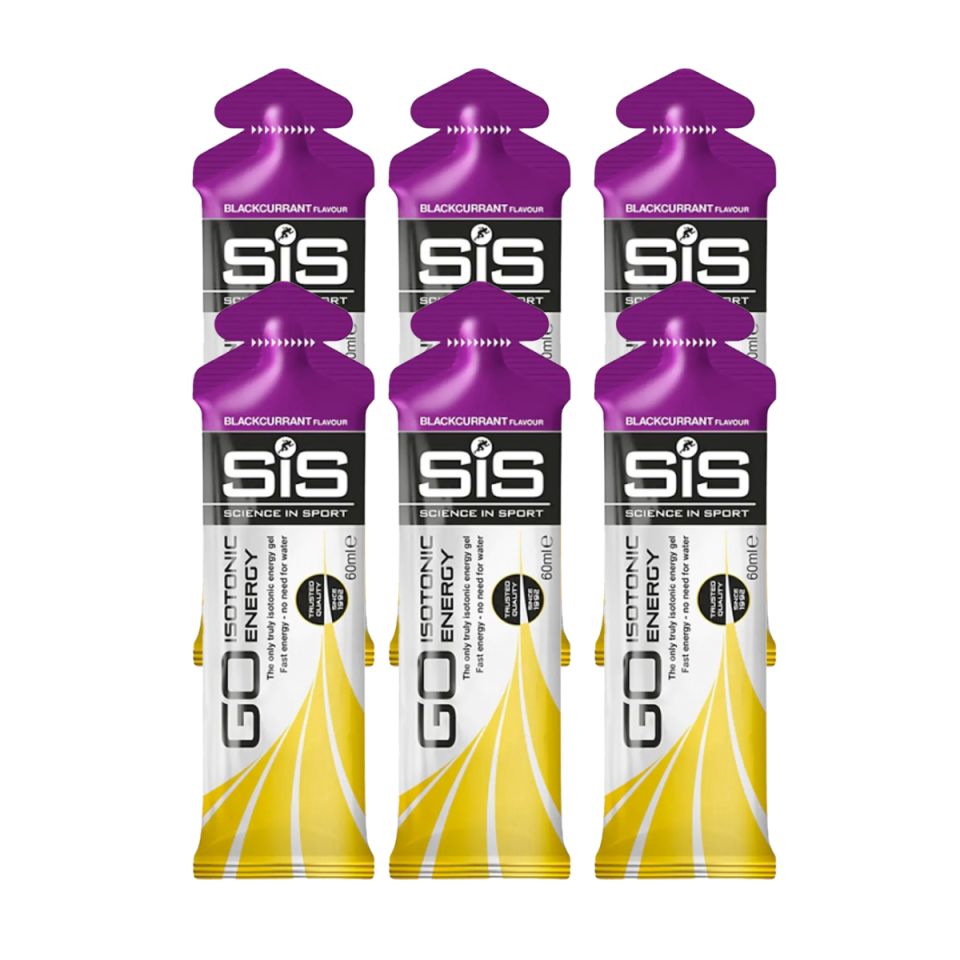 SIS Go Isotonic Energy Blackcurrant 60ml 6 stuks (foto 1)