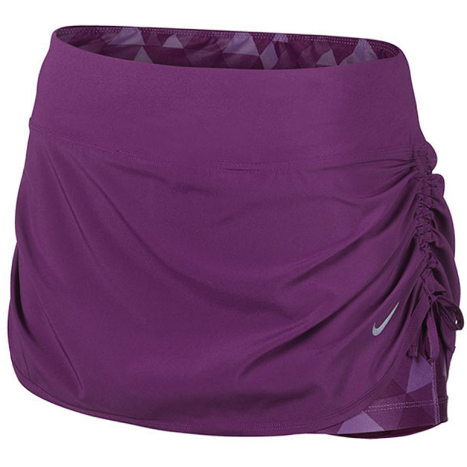 Nike skirt stretch woven paars dames (foto 1)