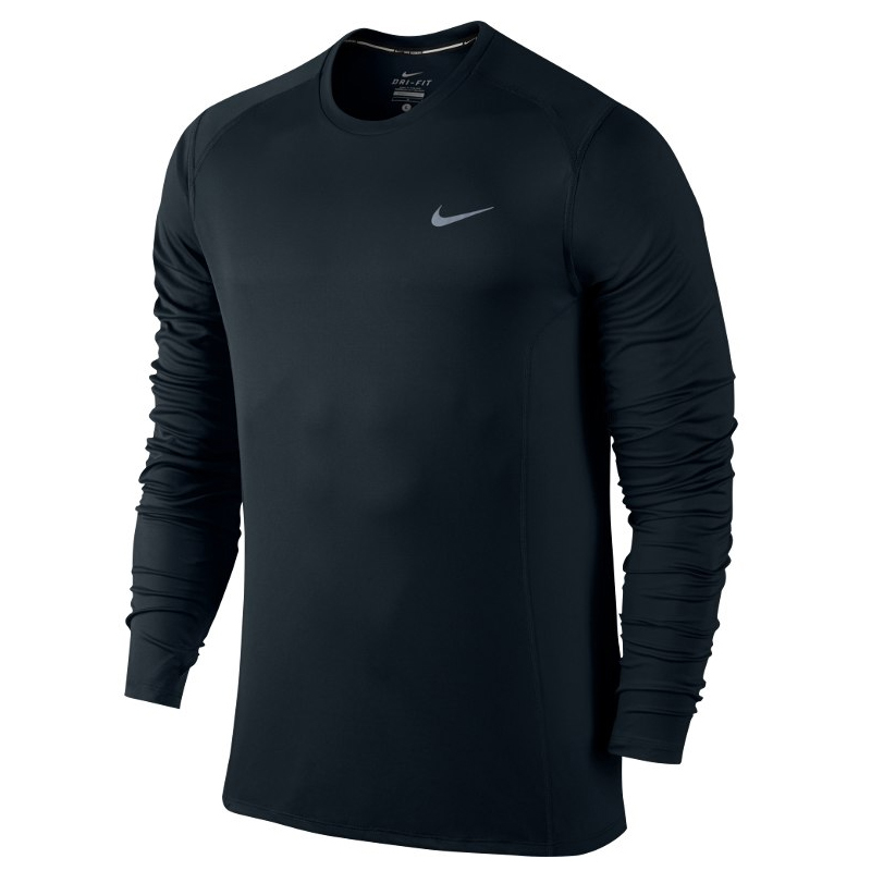 Dri-fit miler long shop sleeve t-shirt heren